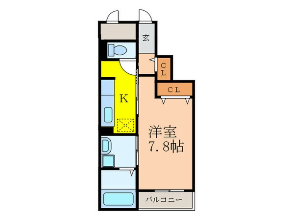 ヴォワラクテ　ノースの物件間取画像